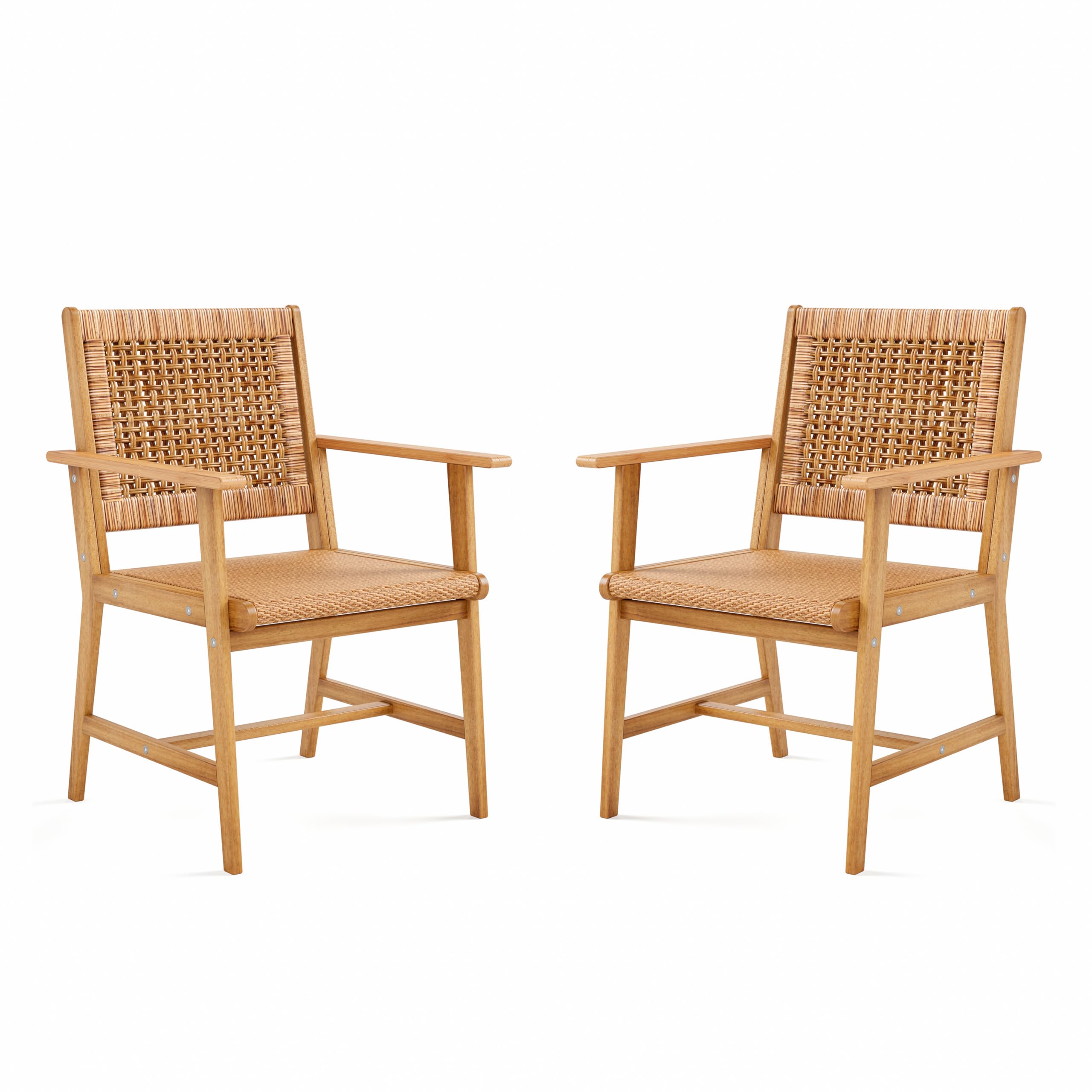 Amazon.com: Sophia & William Patio Dining Chairs Outdoor 2 Pieces